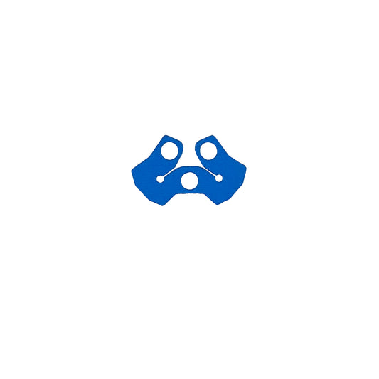 Blue Double Pauldron