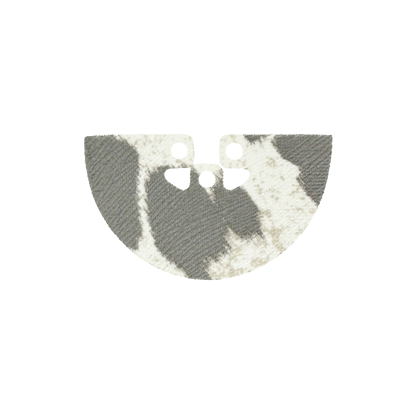 Gray Cowhide Cloak