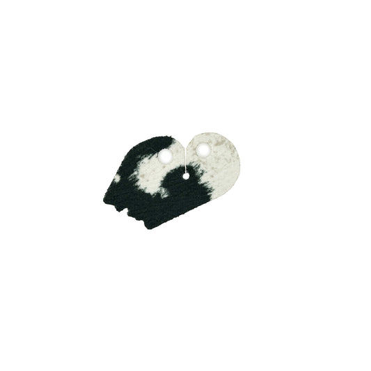 Cowhide Obi Style Poncho