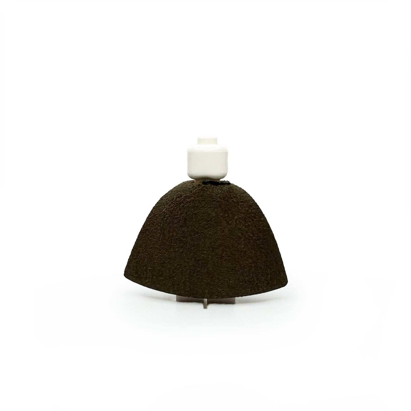 Coffee Suede Cape
