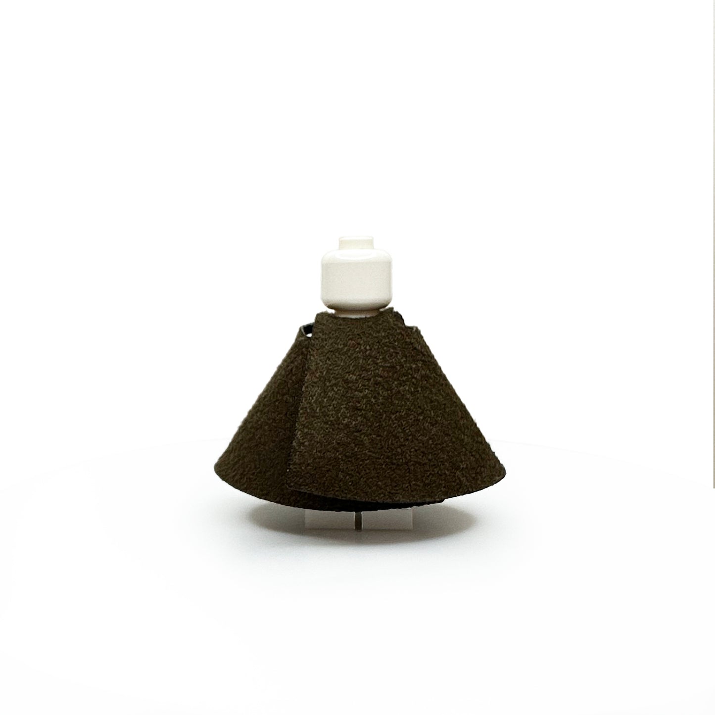 Coffee Suede Cloak