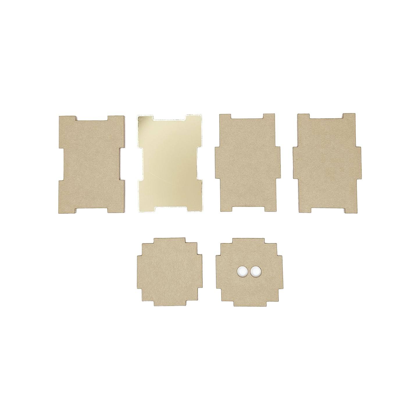 Gold Minifig Case