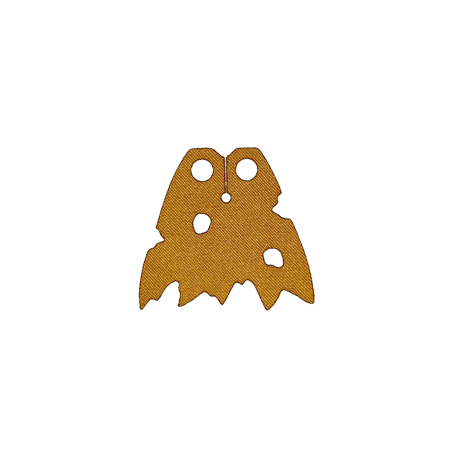 Golden Suede Tattered Cape