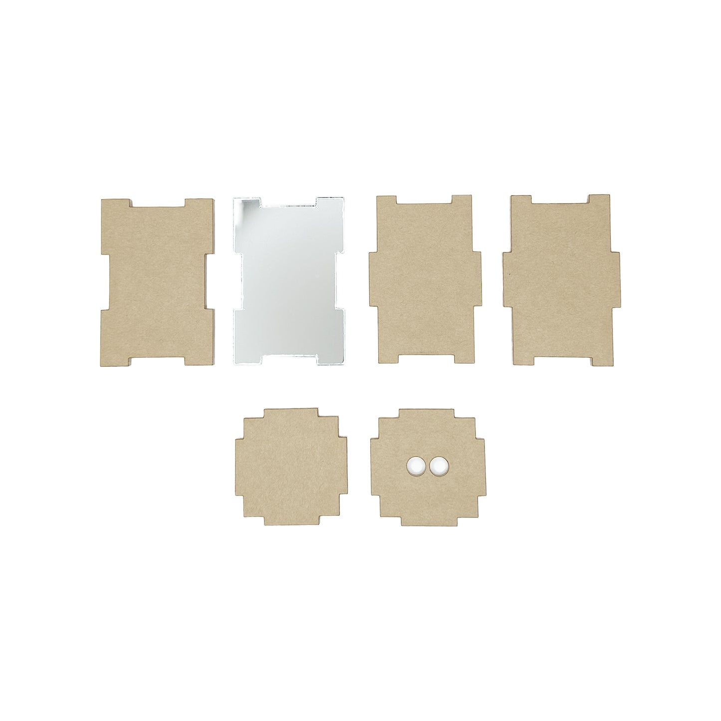 Mirror Minifig Case