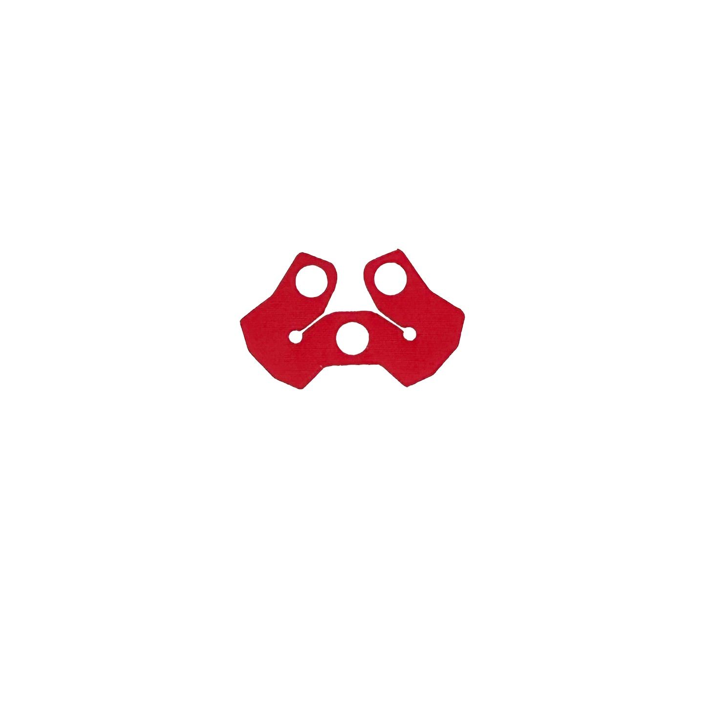 Red Double Pauldron