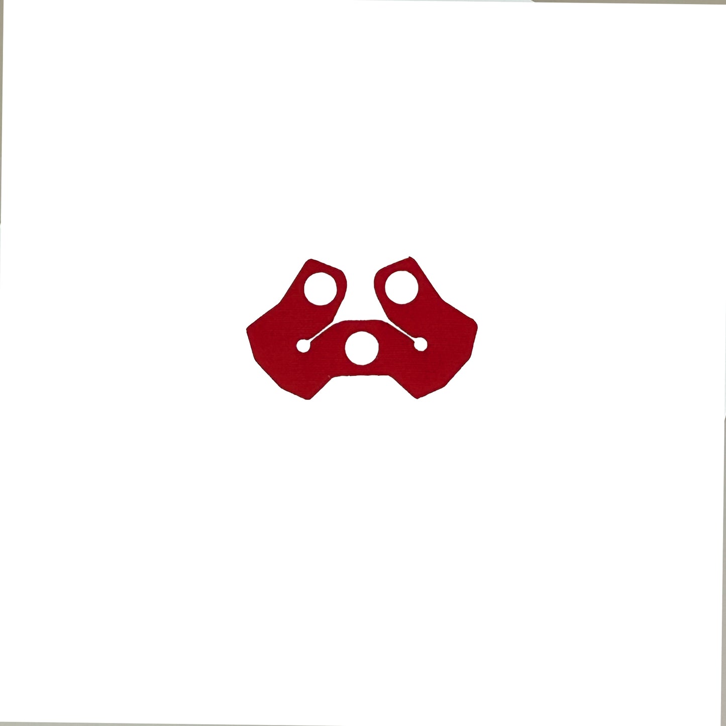 Red Double Pauldron