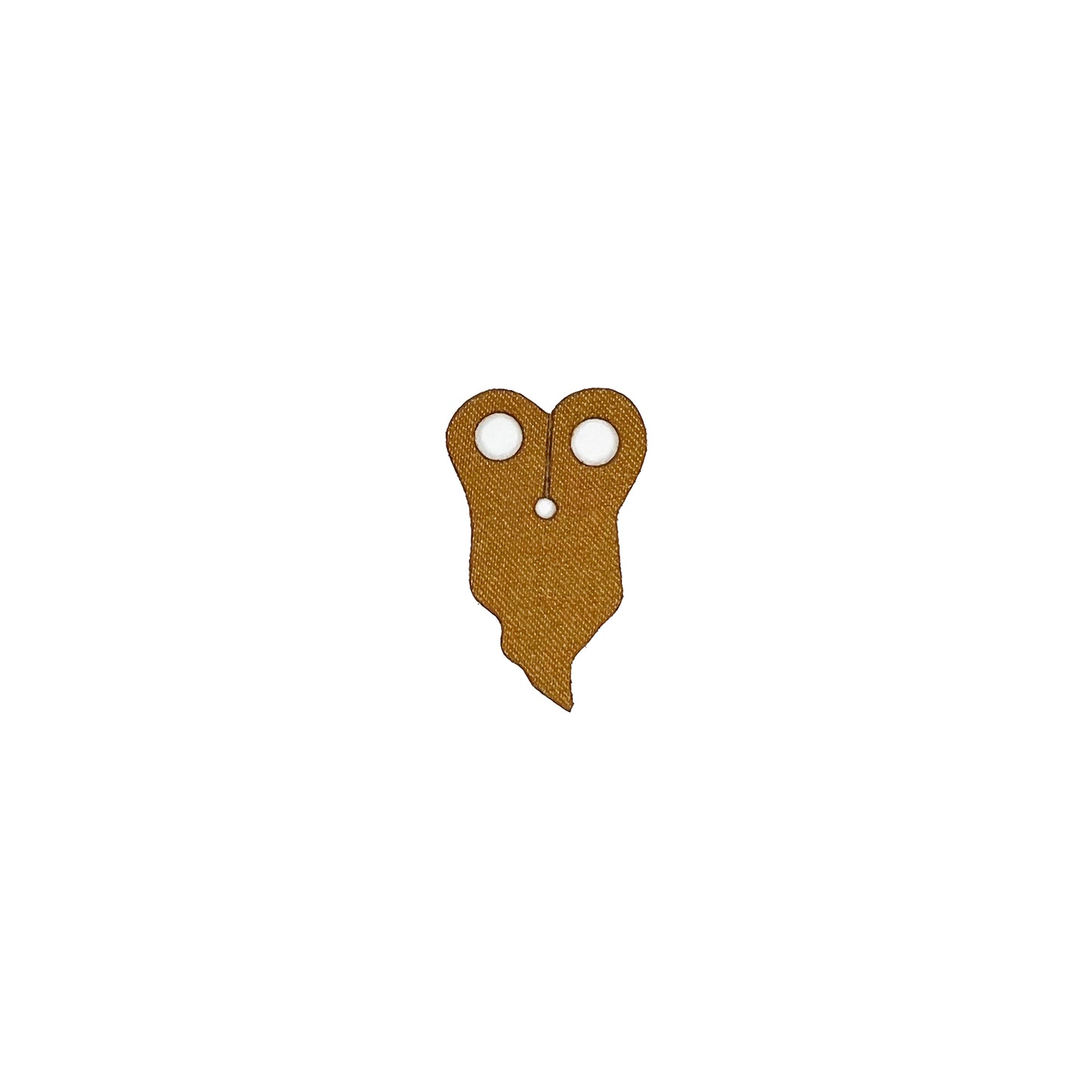 Golden Suede Tattered Pauldron