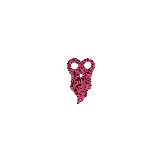 Hot Pink Tattered Pauldron