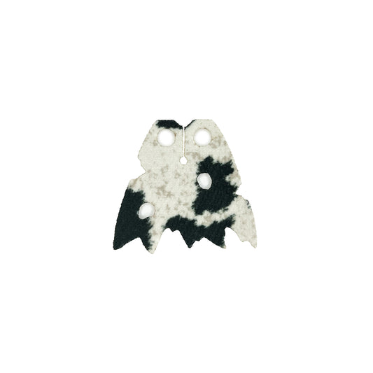 Cowhide Tattered Cape